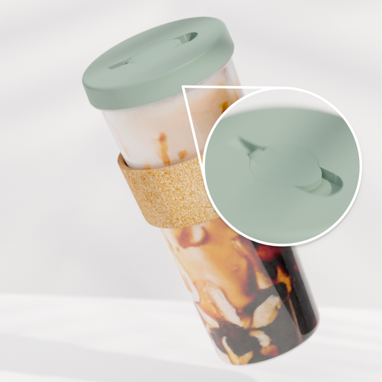 Xeiwagoo Reusable Boba Cup Smoothie Tumbler Glass Bubble Tea Cup, 4 Pack  Wide Mouth 22oz Iced Coffee…See more Xeiwagoo Reusable Boba Cup Smoothie